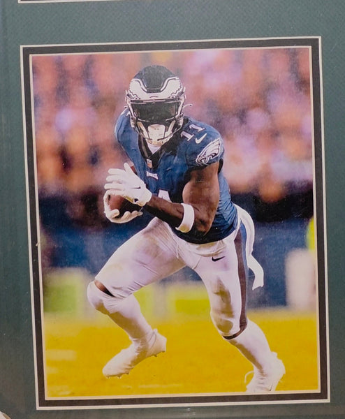 Philadelphia Eagles Framed AJ Brown Autographed Authentic Nike Super Bowl Jersey (BAS)