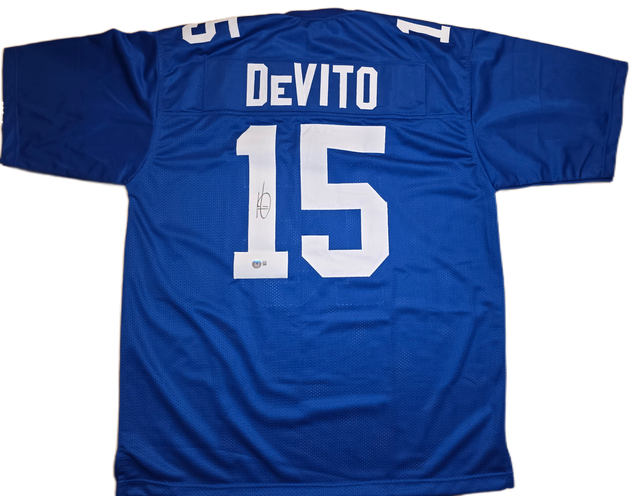 Tommy DeVito Autographed Custom Jersey (BAS)