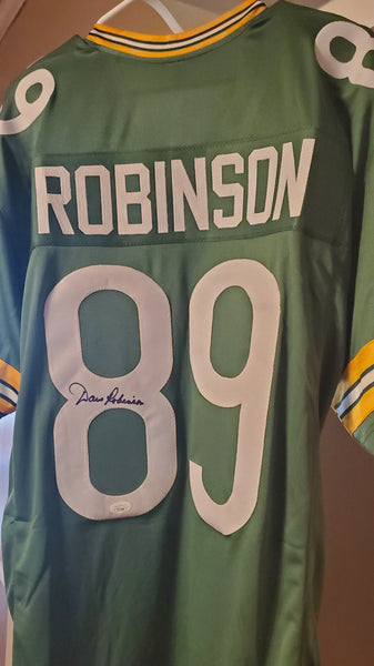 Dave Robinson Autographed Custom Jersey (JSA)