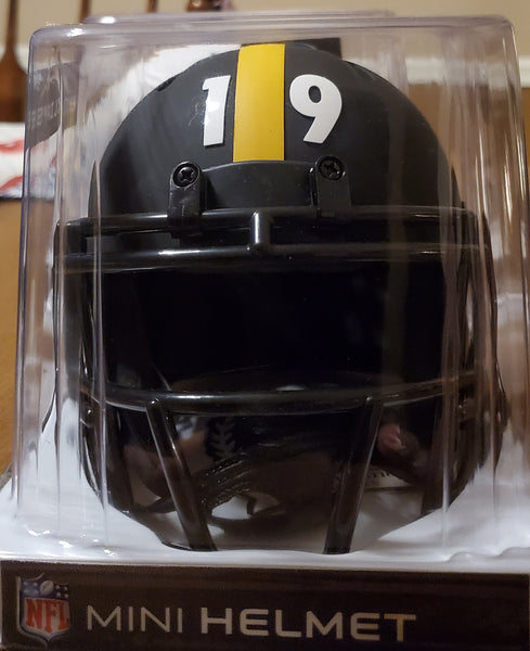 Pittsburgh Steelers Juju Smith-Schuster Autographed Eclipse Speed Mini Helmet (BAS)