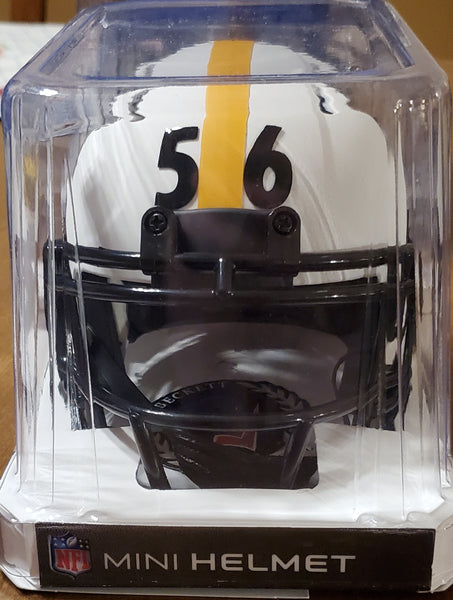 Pittsburgh Steelers Autographed Alex Highsmith Lunar Eclipse Speed Mini Helmet (BAS)