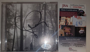 Taylor Swift Autographed Folklore CD Sleeve Album (JSA)