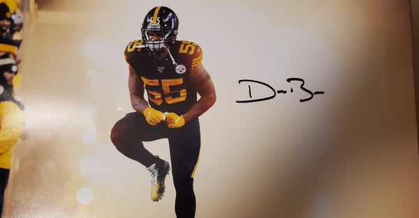Pittsburgh Steelers Devin Bush Autographed 11x14 Photo (JSA)