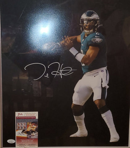 Philadelphia Eagles Jalen Hurts Autographed 16x20 Photo (JSA)