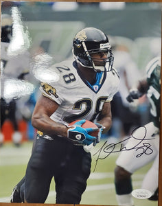 Jacksonville Jaguars Fred Taylor Autographed 8x10 (JSA)