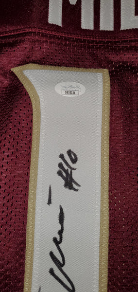 McKenzie Milton Autographed Custom Jersey with Scalp 'Em! Inscription (JSA)