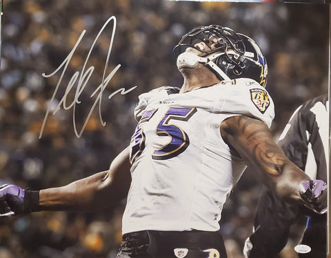 Baltimore Ravens Terrell Suggs Autographed 16x20 Photo (JSA)