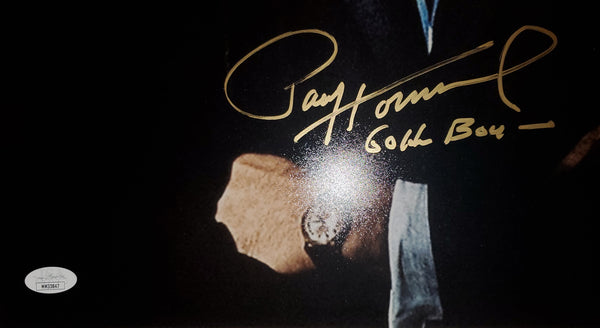 Green Bay Packers Paul Hornung Autographed 16x20 Photo with Golden Boy Inscription (JSA).