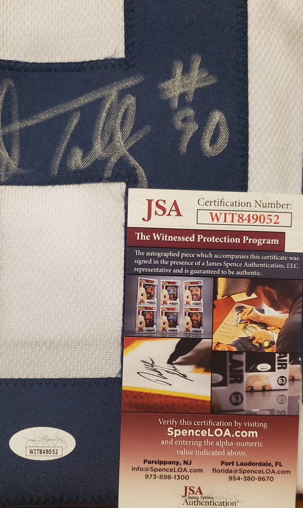 Darryl Talley Signed Jersey (JSA)