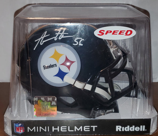 Pittsburgh Steelers Alex Highsmith Autographed Speed Mini Helmet (BAS)