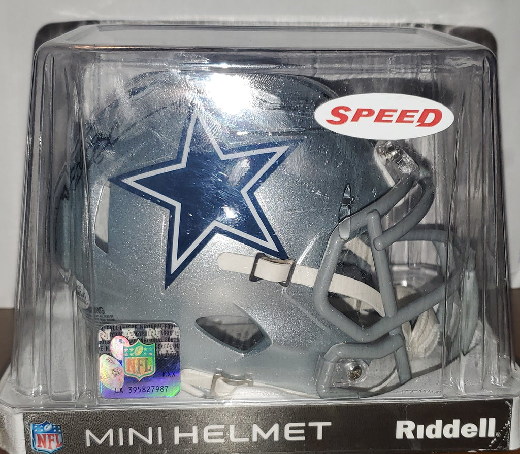 Deion Sanders Dallas Cowboys Autographed Riddell Speed Mini Helmet