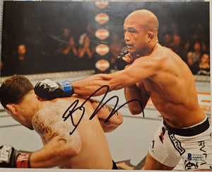 UFC BJ Penn Autographed 8x10 Photo (BAS)