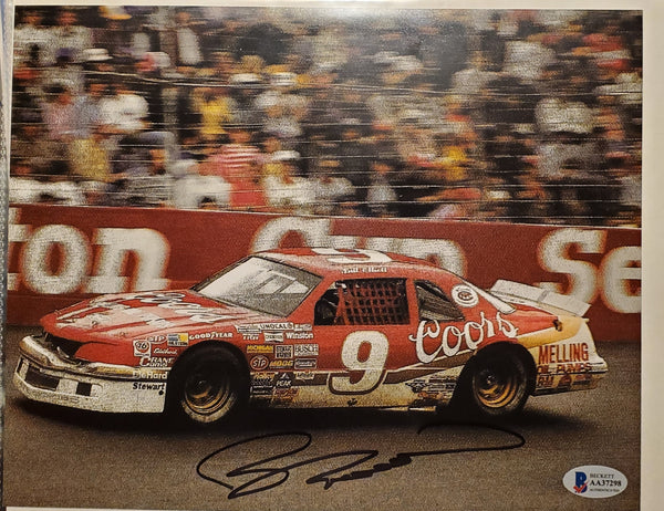 NASCAR Bill Elliott Autographed 8x10 Photo (BAS)
