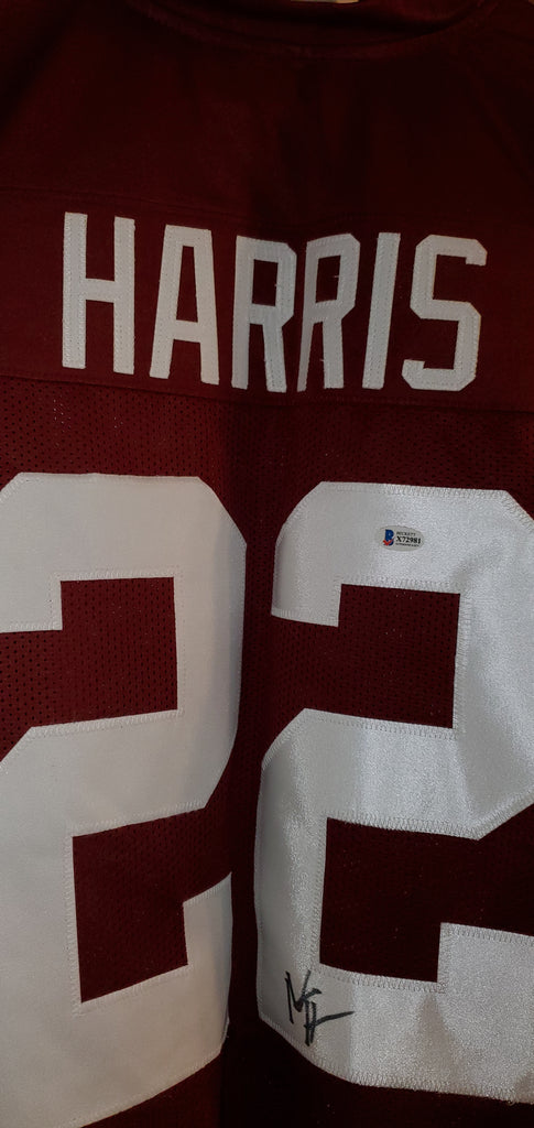 NAJEE HARRIS AUTOGRAPH SIGNED ALABAMA CUSTOM WHITE JERSEY W/ JSA