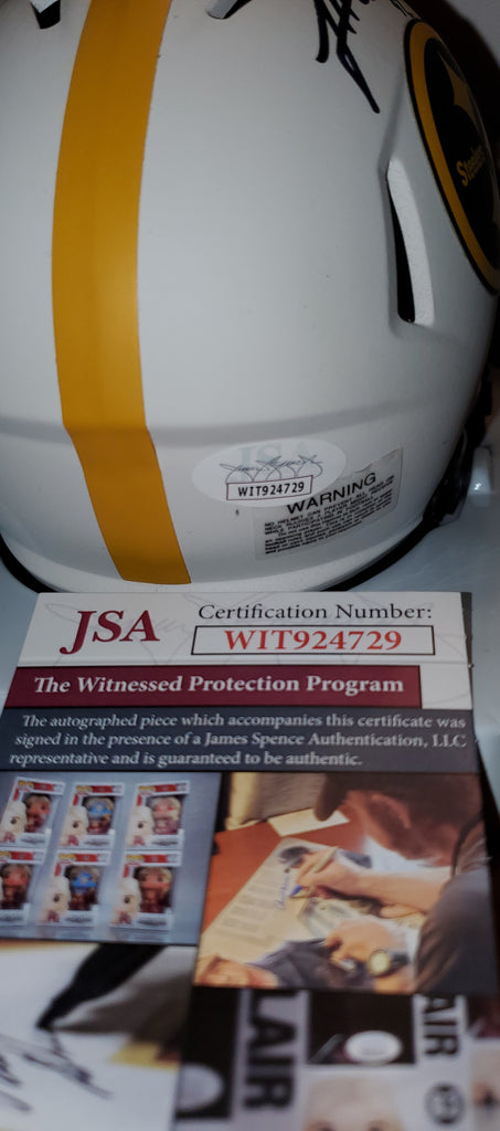 James Harrison Signed Steelers Full-Size Speed Helmet (JSA