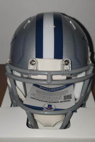 Dallas Cowboys Ceedee Lamb Autographed Speed Mini Helmet (BAS)