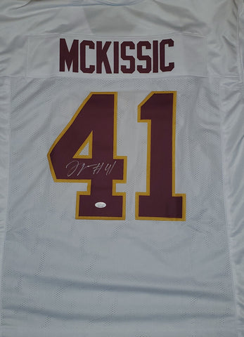 J.D. McKissic Autographed Custom Jersey (JSA).