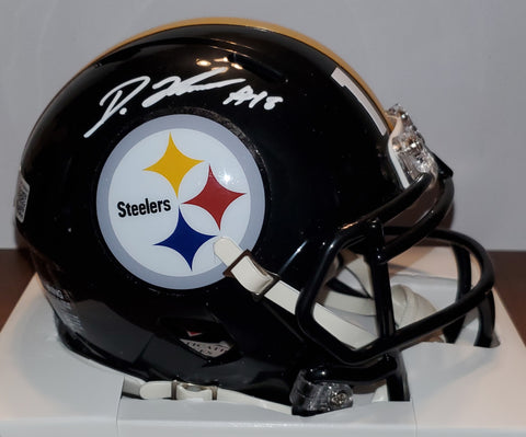 Pittsburgh Steeler Diontae Johnson Autographed Speed Mini Helmet(BAS)