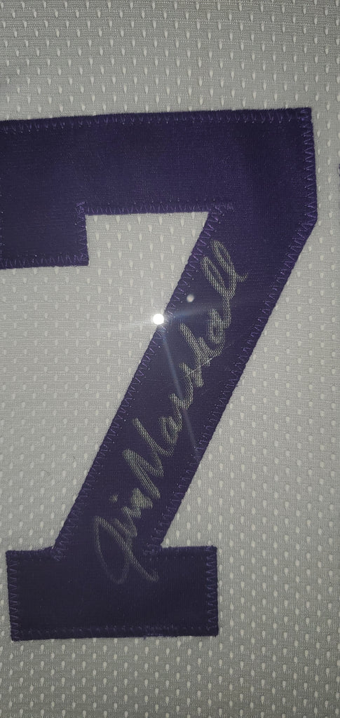 Purple People Eaters - Eller, Marshall, Larsen & Page - Signed Vikings  Custom Jersey (Beckett Witness COA)