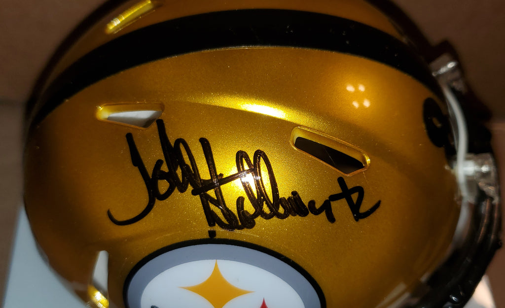 Pittsburgh Steelers Autographed John Stallworth Flash Speed Mini Helme –  Muncy's Memorabilia