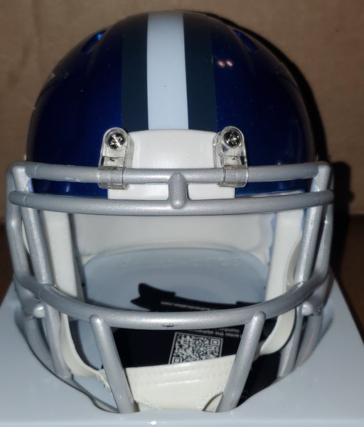 Dallas Cowboys Michael Irvin Autographed Flash Speed Mini Helmet (BAS)