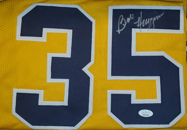 Bob Huggins Autographed Custom West Virginia Jersey (JSA)