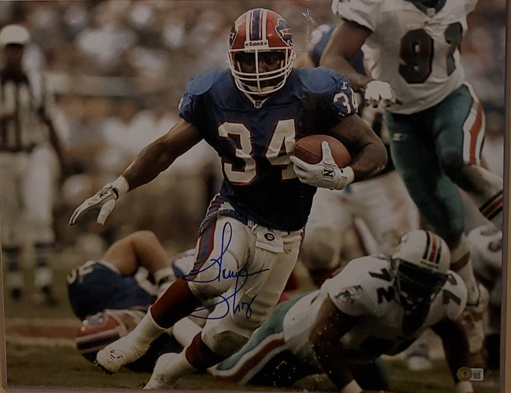 Buffalo Bills Thurman Thomas Autographed 16x20 Photo (BAS