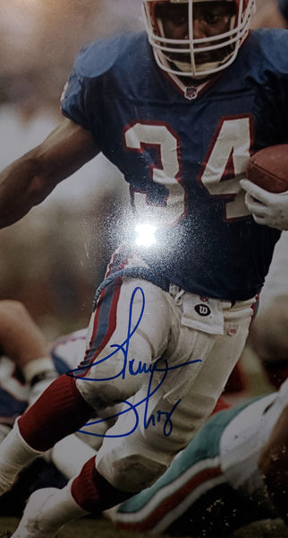 Buffalo Bills Thurman Thomas Autographed 16x20 Photo (BAS).