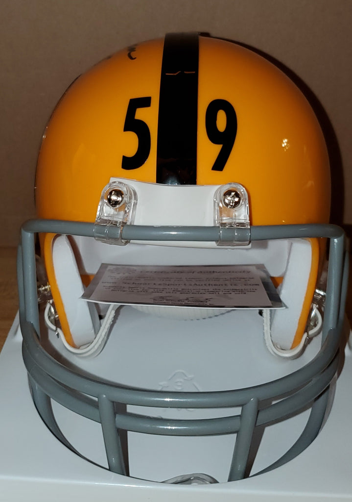 Jack Ham Autographed Helmets, Signed Jack Ham Inscripted Helmets