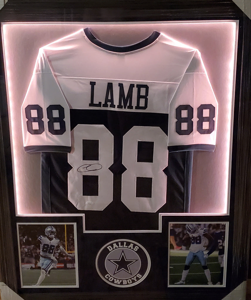 CeeDee Lamb Signed Dallas Cowboys Jersey JSA (A)