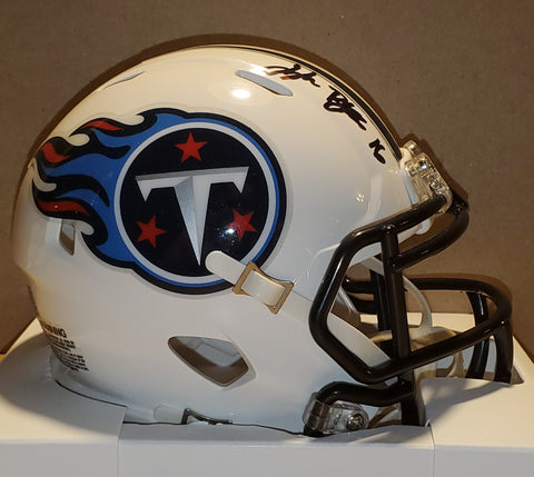 Tennessee Titans Treylon Burks Autographed Speed Mini Helmet (BAS)