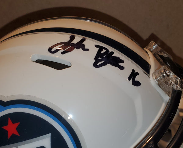 Tennessee Titans Treylon Burks Autographed Speed Mini Helmet (BAS)