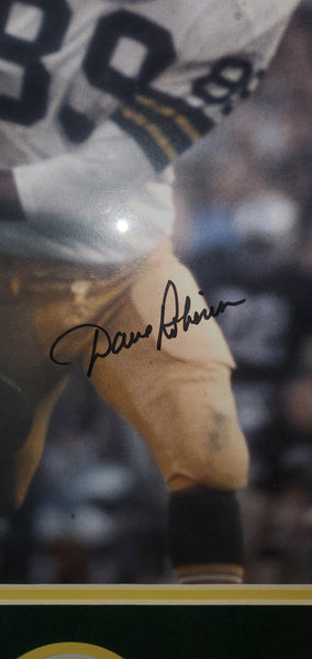 Green Bay Packers Framed Dave Robinson Autographed 11x14 (JSA)