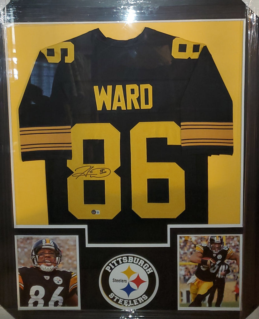 HINES WARD SIGNED STEELERS CUSTOM JERSEY - JSA COA