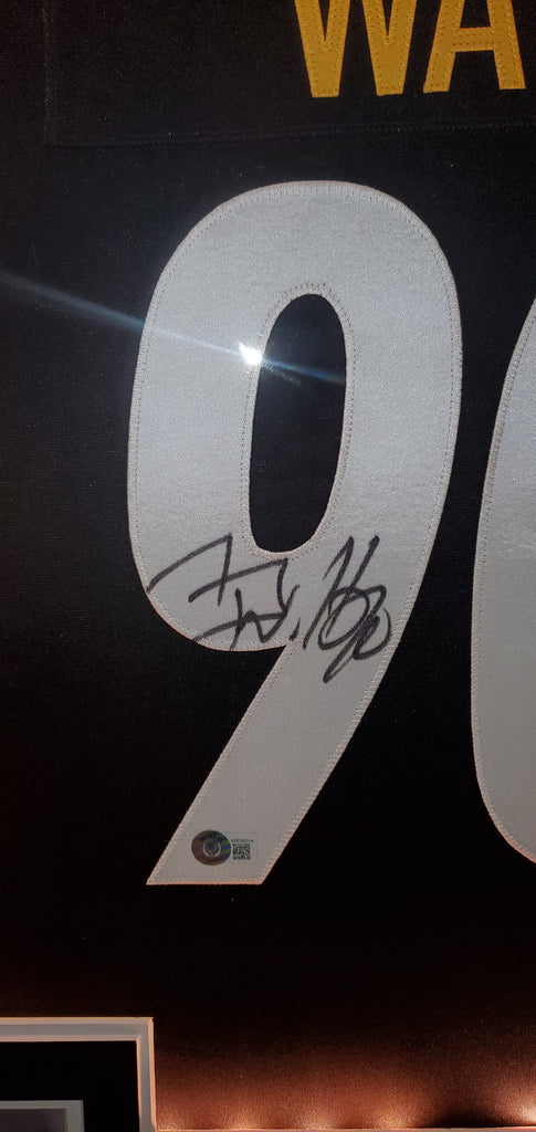 T. J. Watt Pittsburgh Steelers Signed Autographed Black #90 Jersey COA –