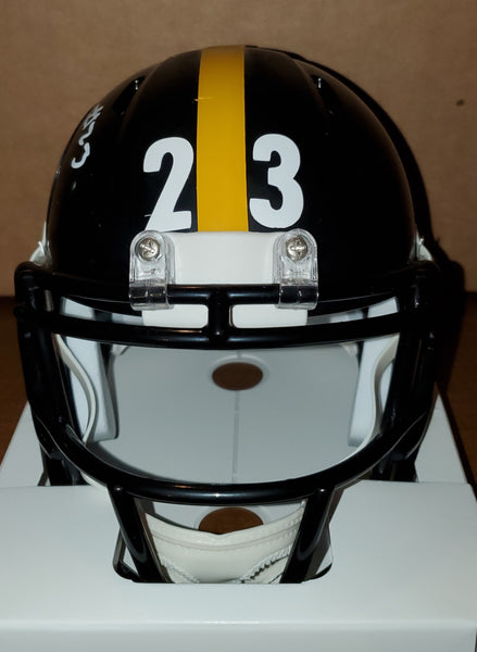 Pittsburgh Steelers Damontae Kazee Autographed Speed Mini Helmet (TSE)