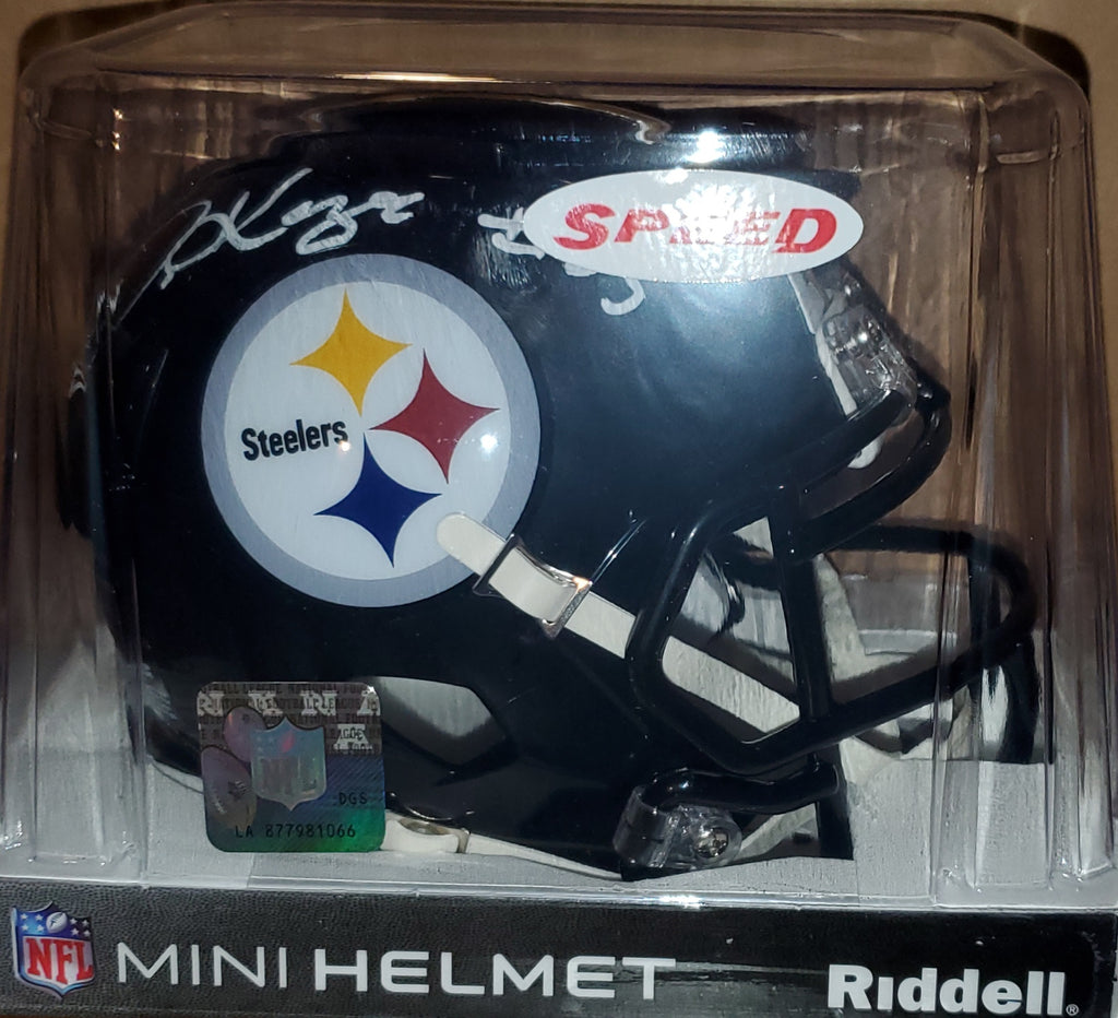 Pat Freiermuth Pittsburgh Salute to Service Mini Football Helmet - BAS