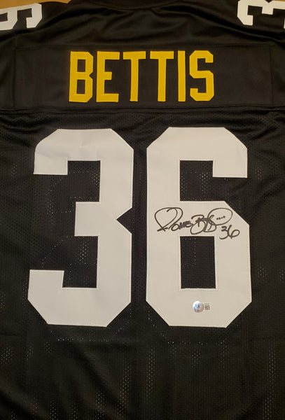 Jerome Bettis Autographed Custom Jersey (BAS)