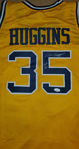 Bob Huggins West Virginia Custom Jersey with HOF22 Inscription (JSA)