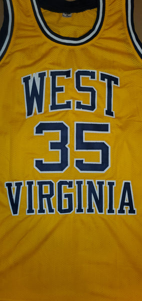 Bob Huggins West Virginia Custom Jersey with HOF22 Inscription (JSA)