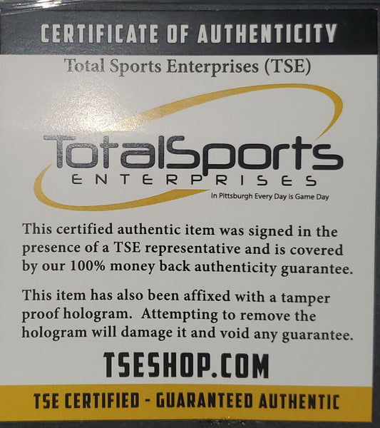 Pittsburgh Steelers Troy Polamalu Framed Autographed Custom Jersey (TSE)