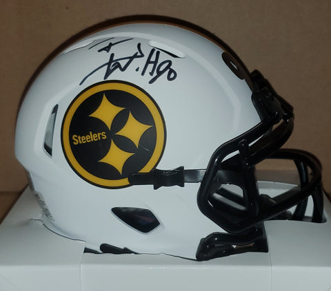 Pittsburgh Steelers T.J. Watt Autographed Lunar Eclipse Mini (BAS)