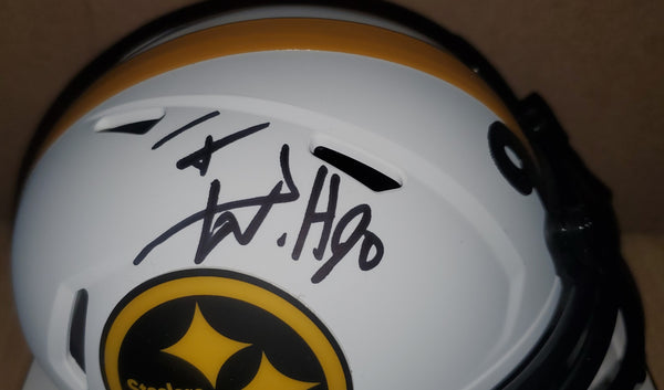 Pittsburgh Steelers T.J. Watt Autographed Lunar Eclipse Mini (BAS)