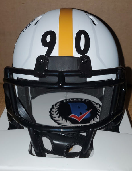 Pittsburgh Steelers T.J. Watt Autographed Lunar Eclipse Mini (BAS)