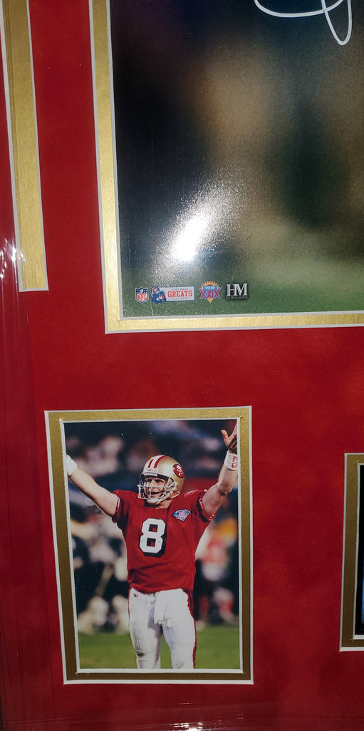 San Francisco 49ers Legends Super Bowl Ring Frame 16X20 Montana Rice Young  - Inscriptagraphs Memorabilia - Inscriptagraphs Memorabilia