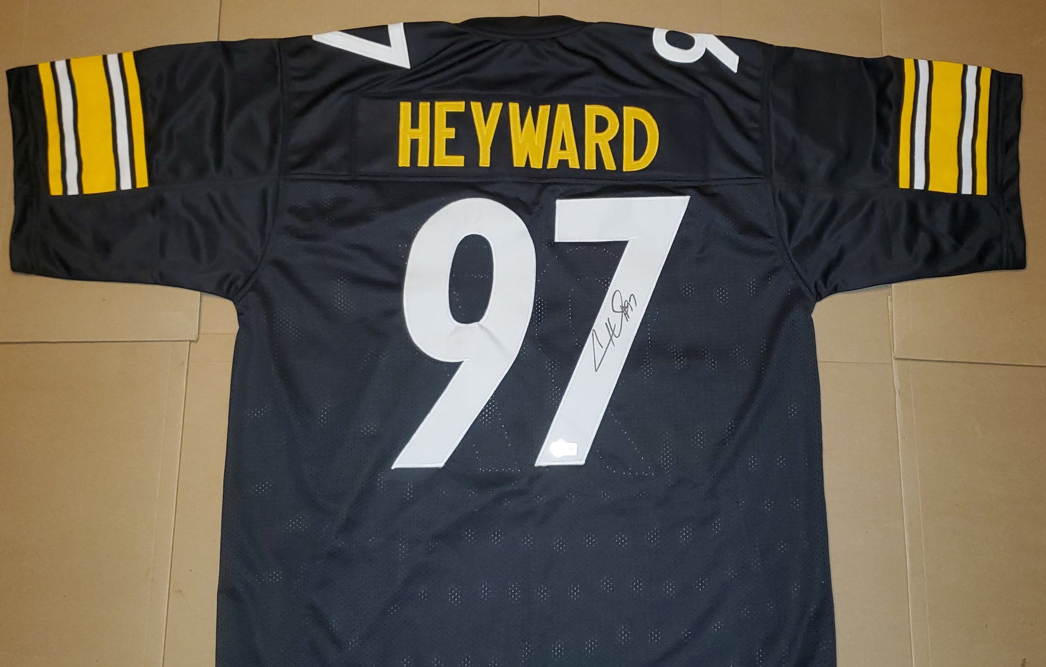 Cameron Heyward Autographed Custom Jersey (BAS)