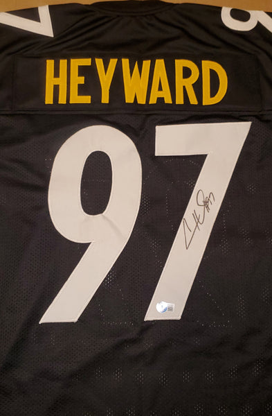 Cameron Heyward Autographed Custom Jersey (BAS)