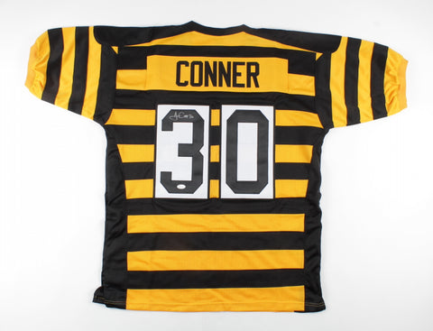 James Conner Bumble Bee Throwback Autographed Custom Jersey (JSA)