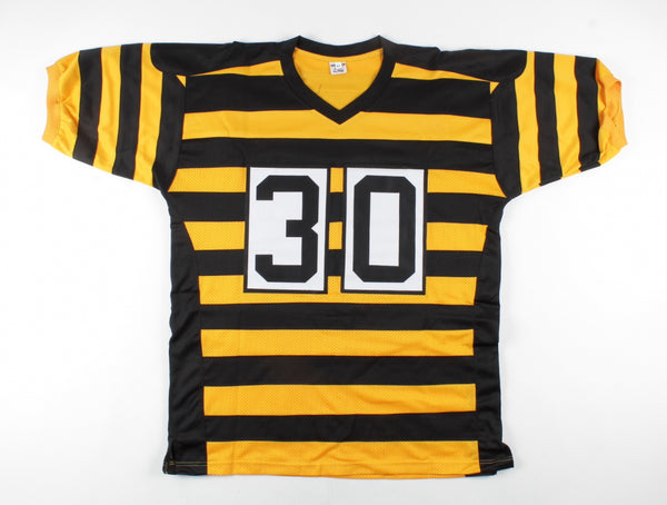 James Conner Bumble Bee Throwback Autographed Custom Jersey (JSA)