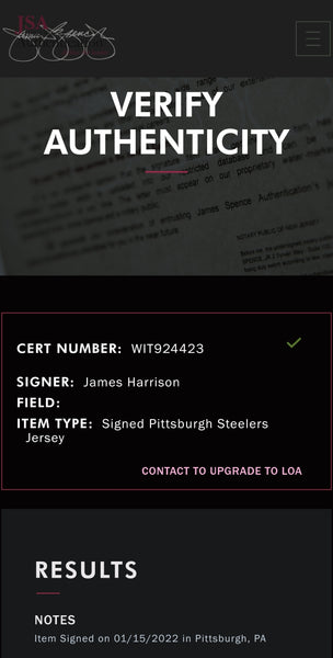 Pittsburgh Steelers James Harrison Framed Autographed Custom Bumblebee Jersey with Double Suede (JSA)